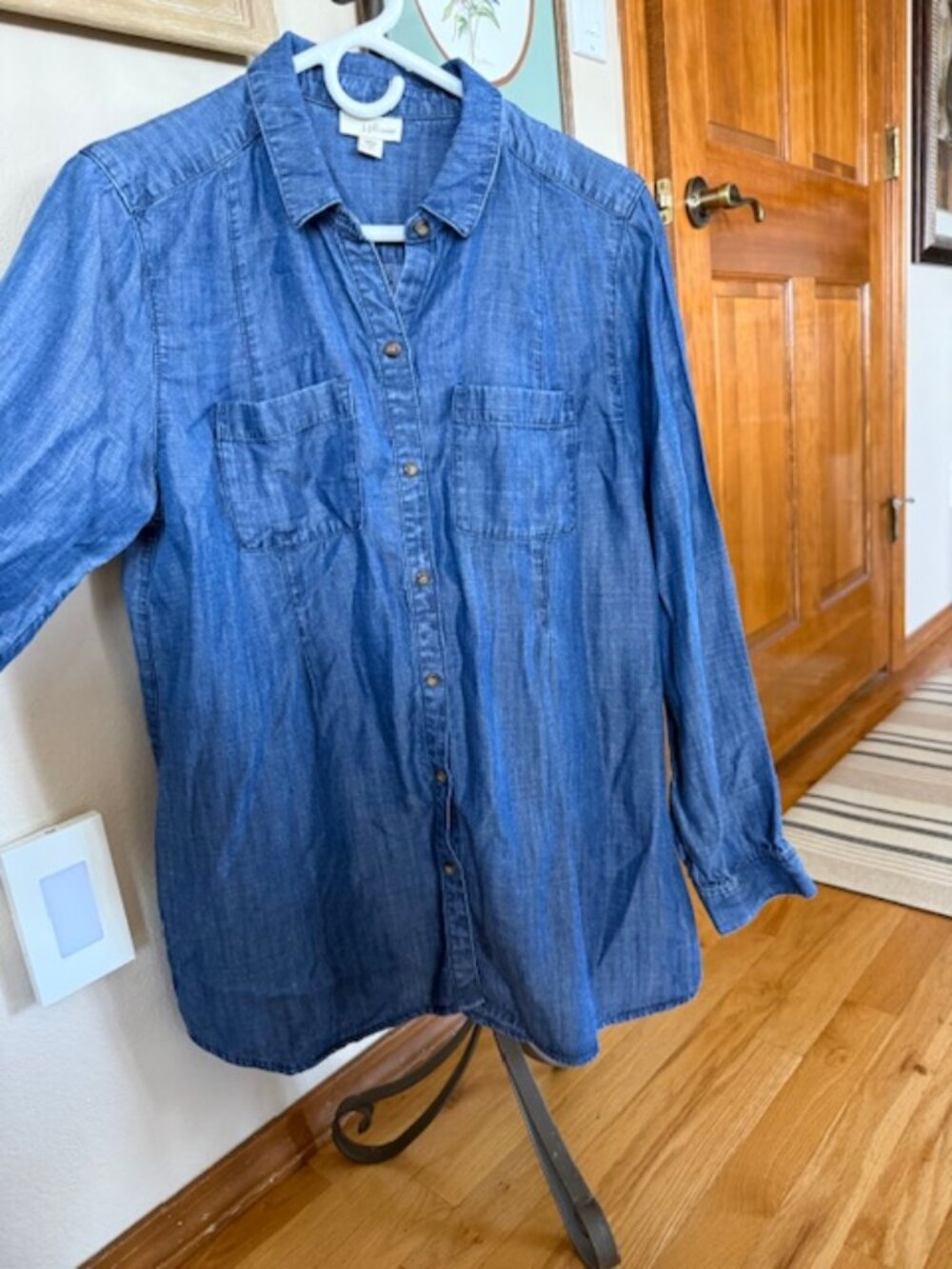 J. Jill Denim Long Shirt